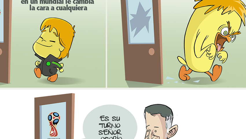 ¡Buena suerte, Osorio!