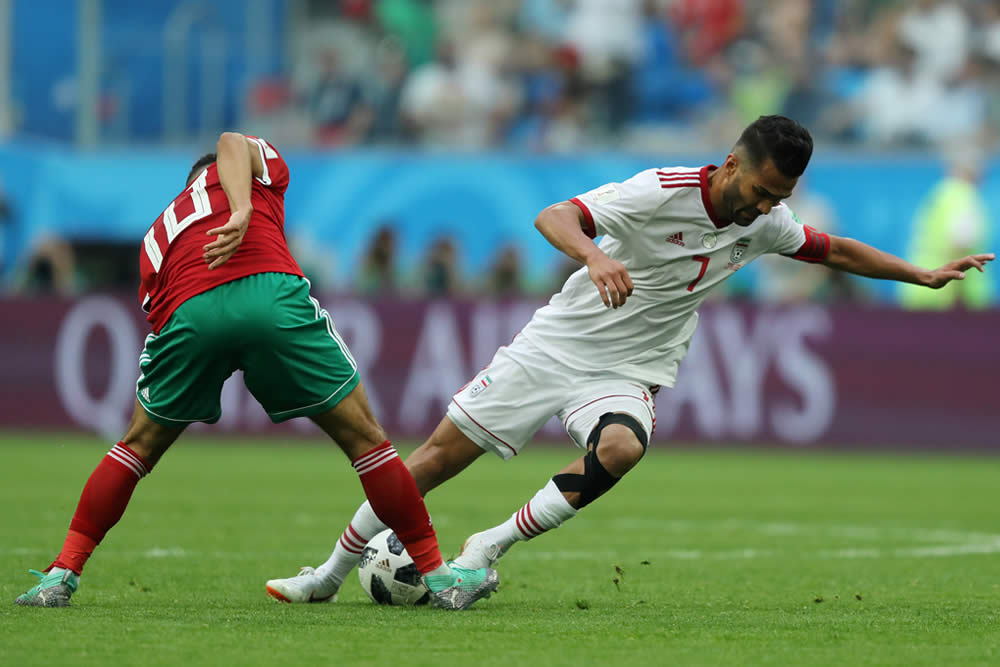 Autogol de Marruecos le da la victoria a Irán 