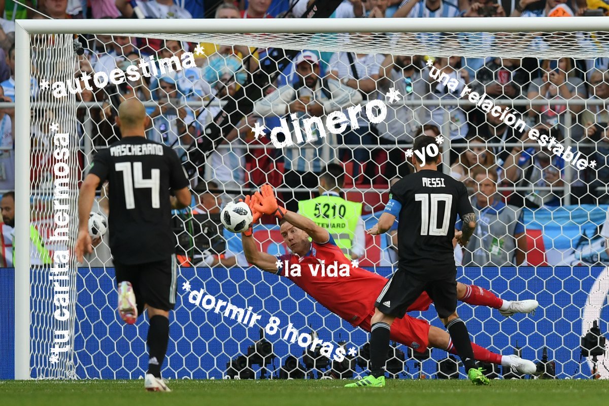 Lionel Messi fue la víctima de los memes tras el Argentina vs. Islandia