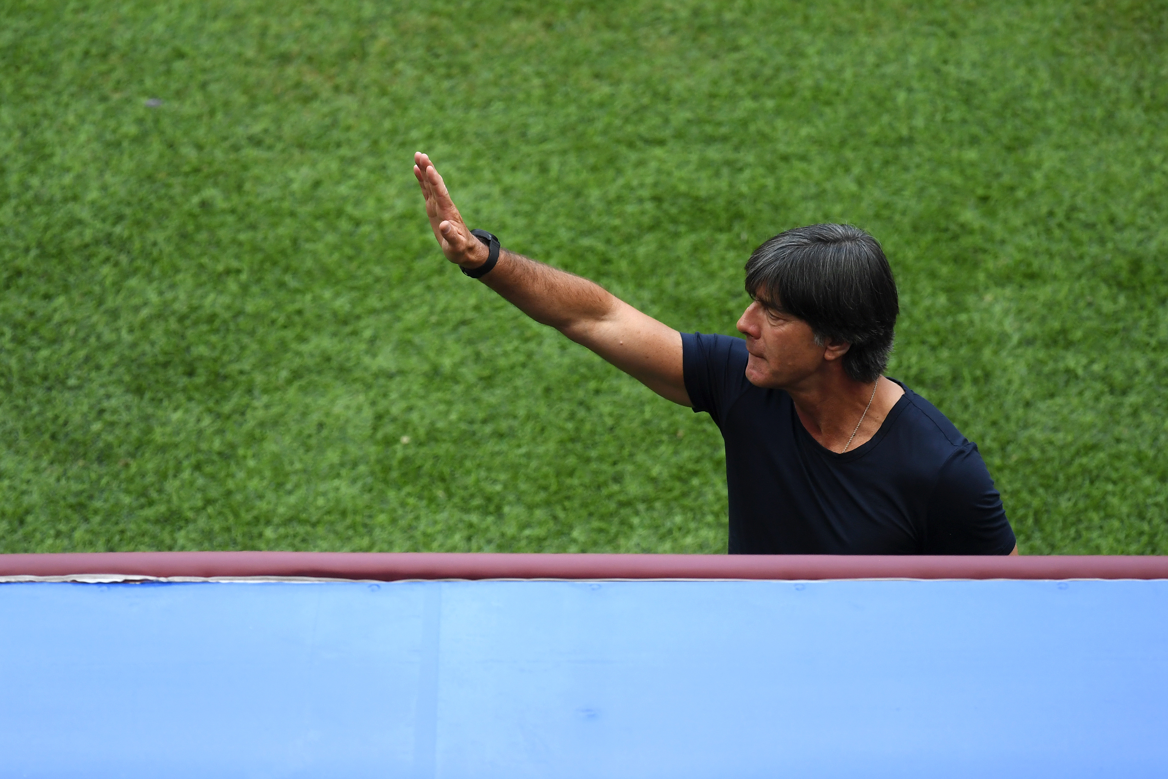 Fiesta Tricolor en las tribunas del Estadio Olímpico Luzhnikí 