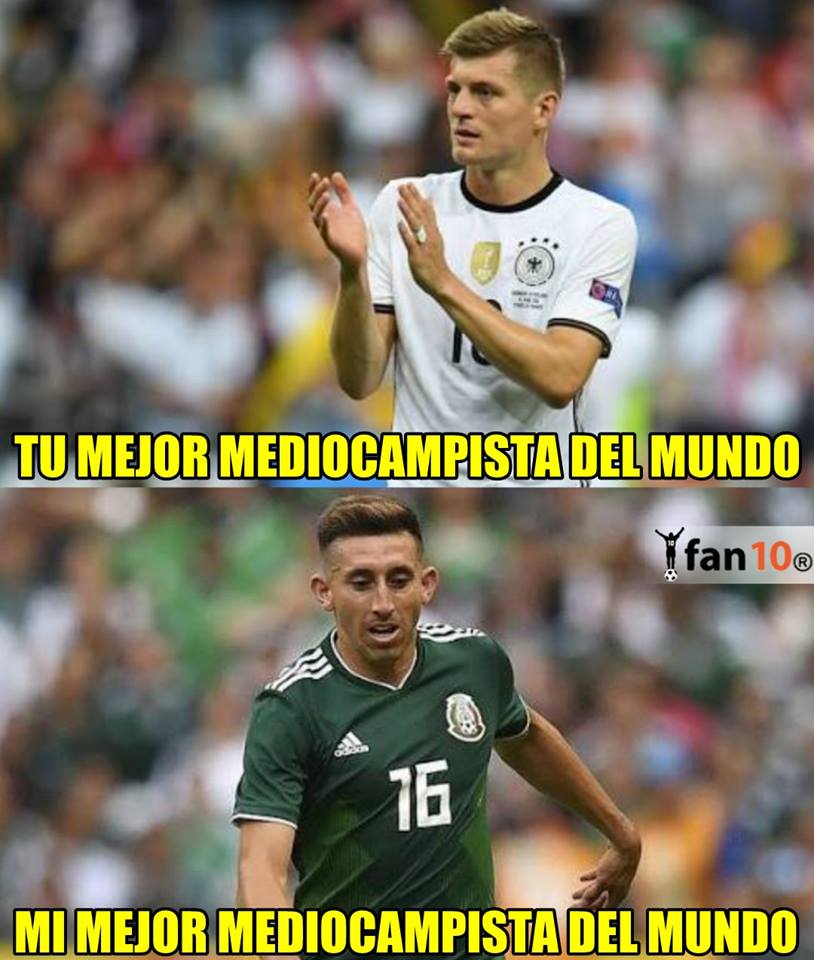 Los mejores memes del Alemania 0-1 México del Mundial Rusia 2018.