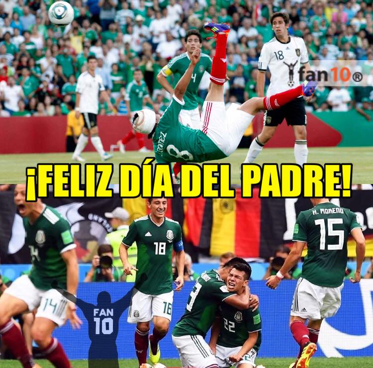 Los mejores memes del Alemania 0-1 México del Mundial Rusia 2018.