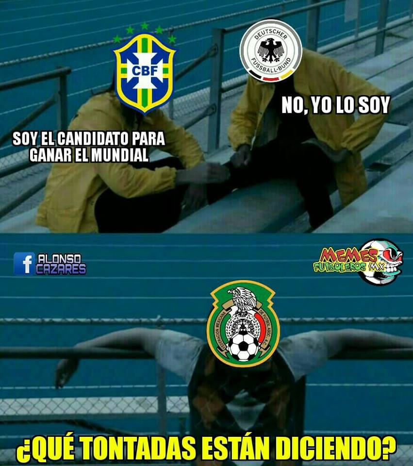 Los mejores memes del Alemania 0-1 México del Mundial Rusia 2018.