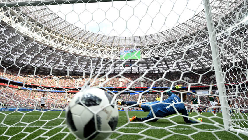 Narraciones del México 1-0 Alemania en todo el mundo.
