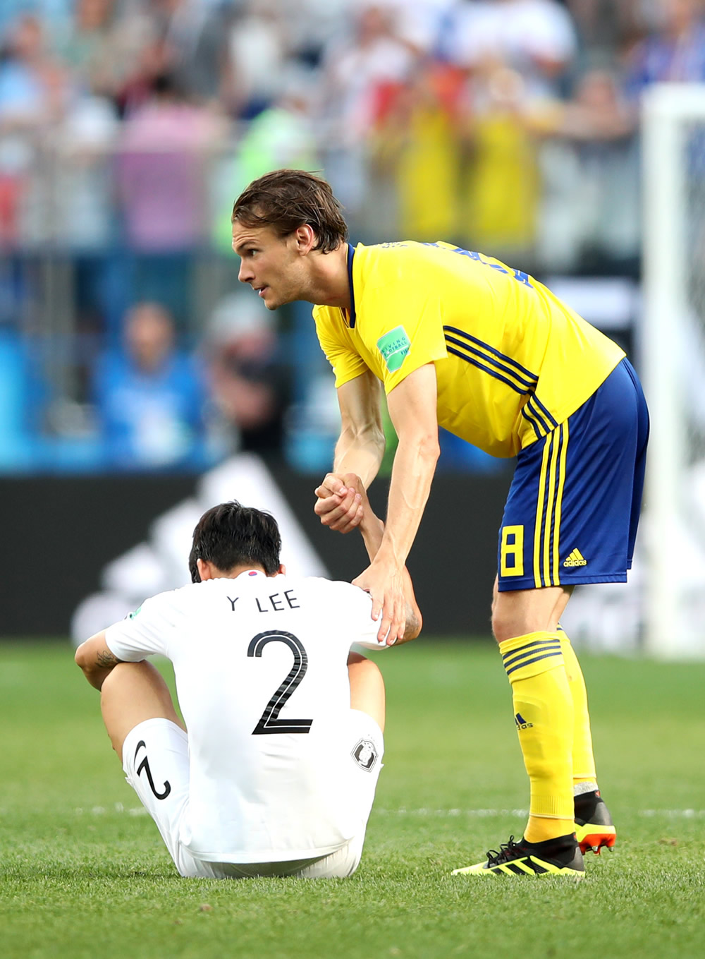 Suecia se impone a Corea del Sur en su debut mundialista