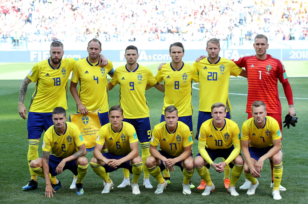 Suecia vs Corea del Sur