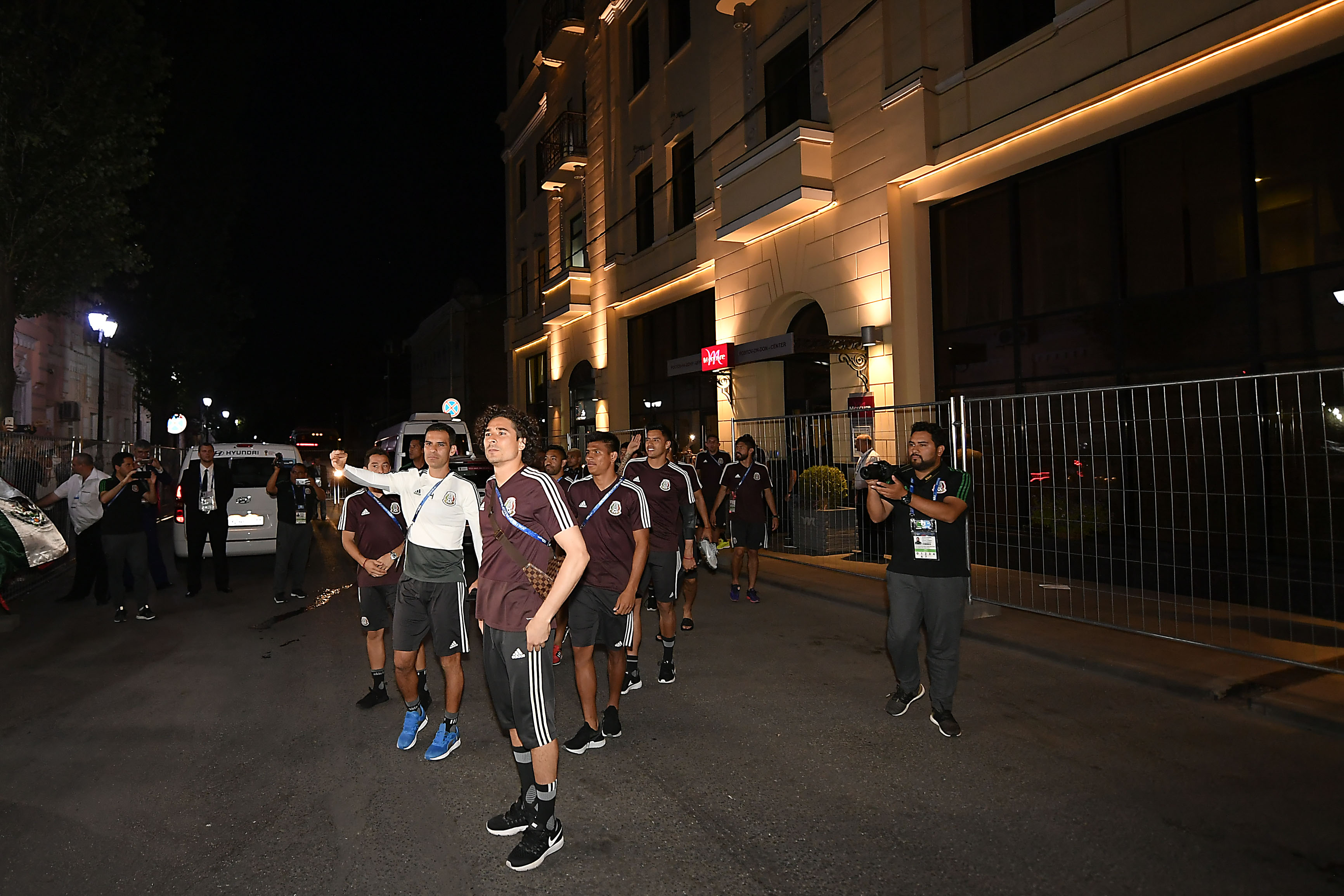 Previo al Corea del Sur, México recibe serenata azteca