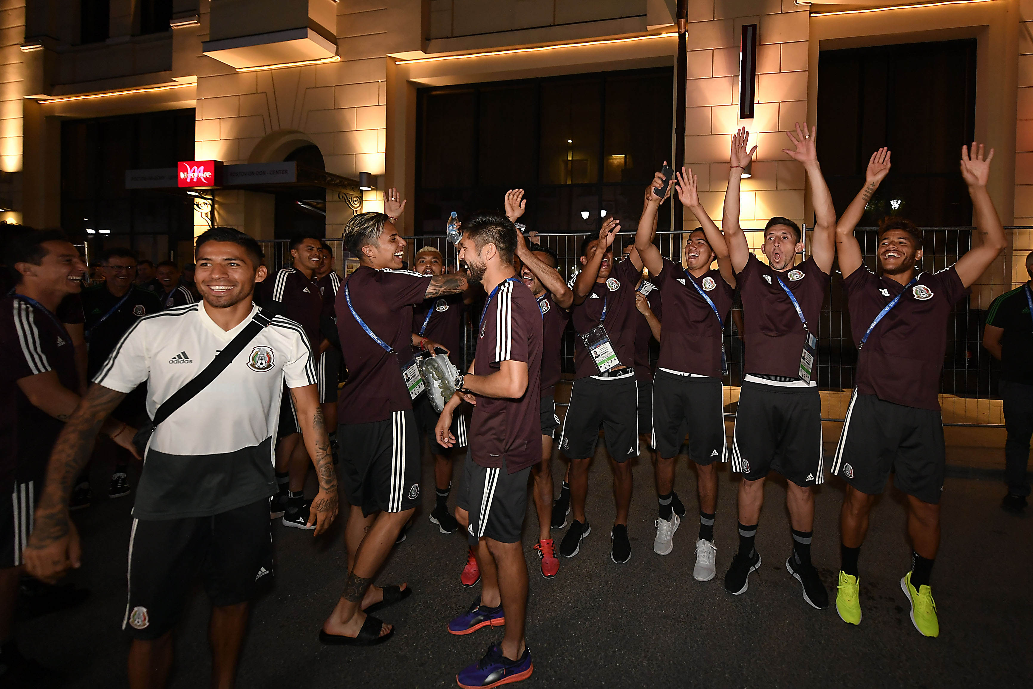Previo al Corea del Sur, México recibe serenata azteca