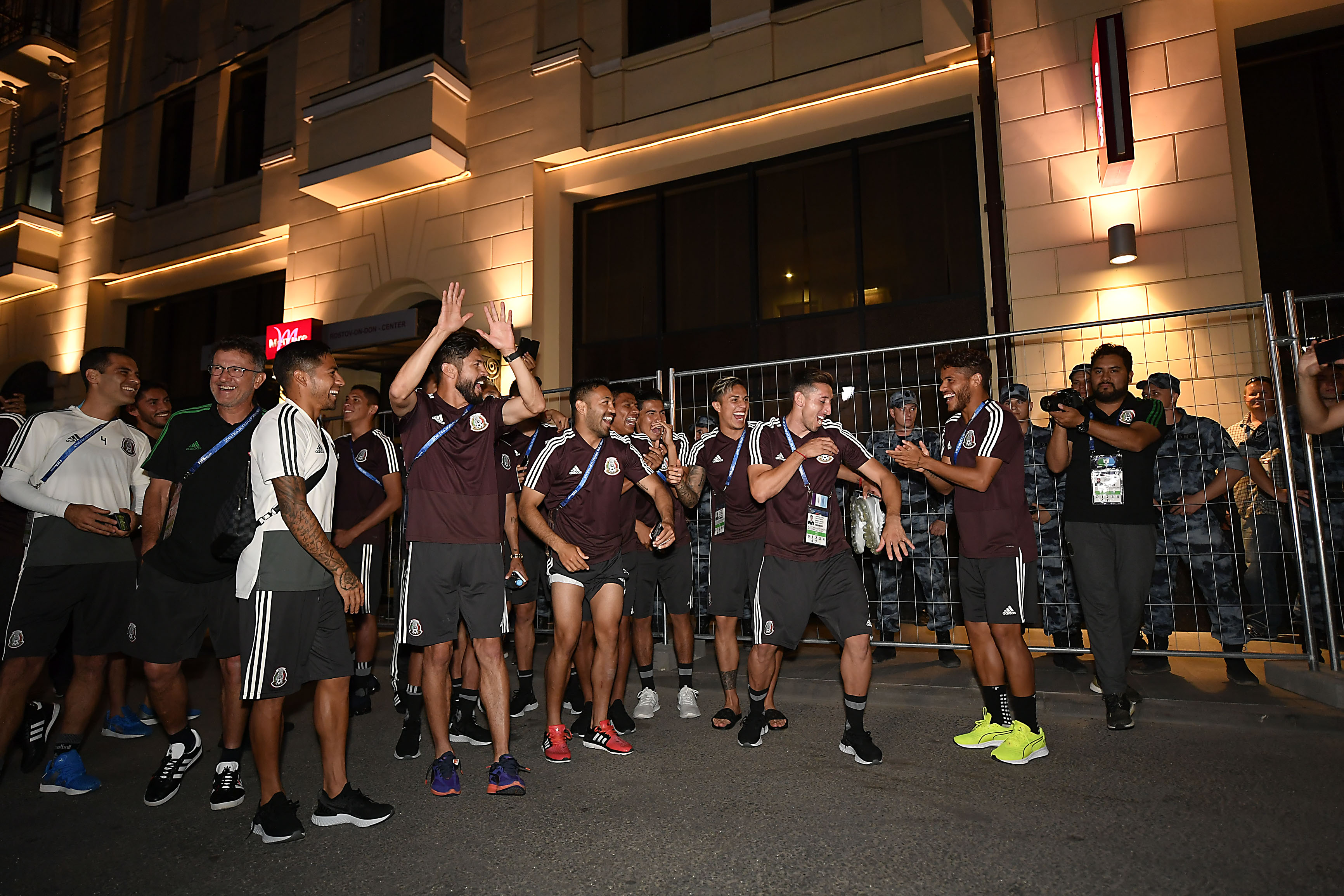 Previo al Corea del Sur, México recibe serenata azteca
