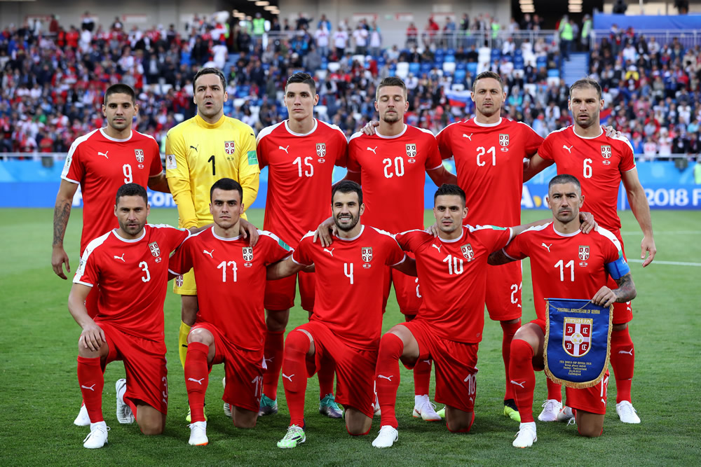 Serbia busca su calificación ante Suiza