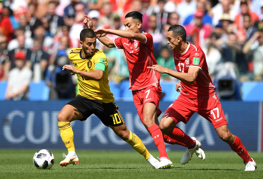 Bélgica – Túnez: Las mejores jugadas del duelo del Grupo G en imágenes