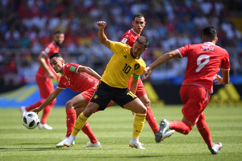 Bélgica – Túnez: Las mejores jugadas del duelo del Grupo G en imágenes
