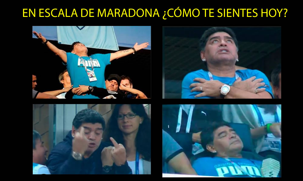 Los memes del Argentina vs. Nigeria