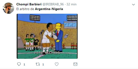 Los memes del Argentina vs. Nigeria