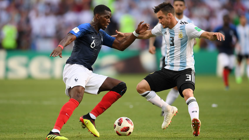 Francia gana y elimina a Argentina de Rusia 2018