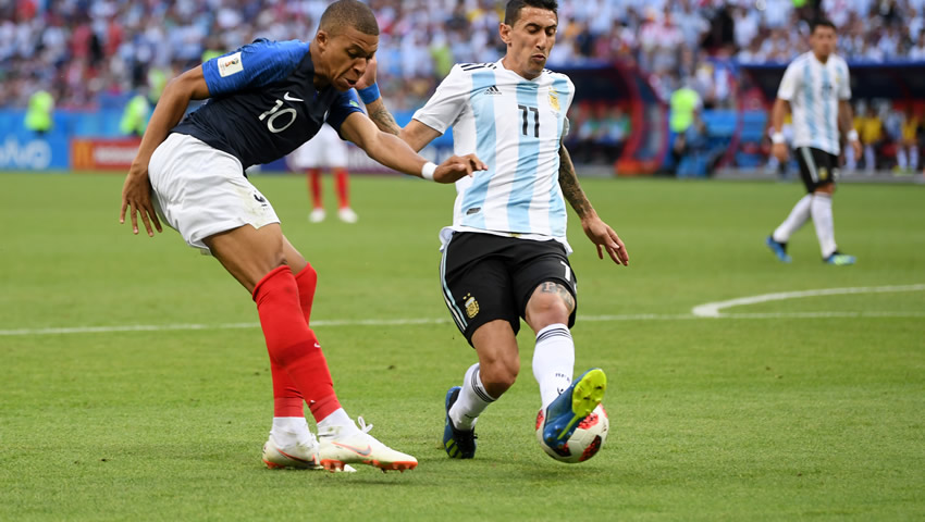 Francia gana y elimina a Argentina de Rusia 2018