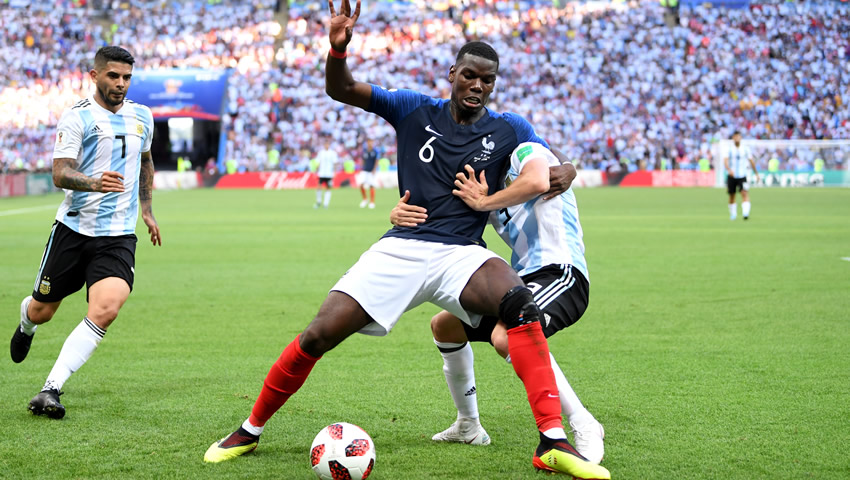 Francia gana y elimina a Argentina de Rusia 2018