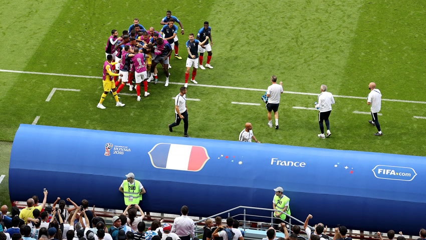 Francia gana y elimina a Argentina de Rusia 2018
