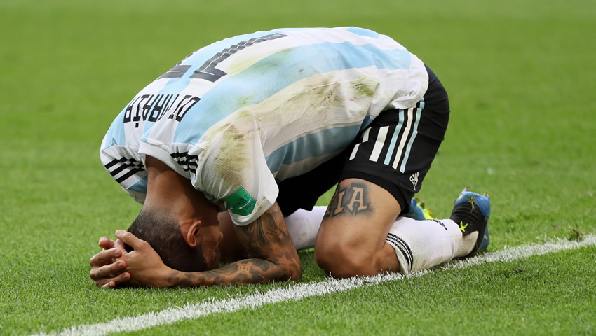 Francia gana y elimina a Argentina de Rusia 2018