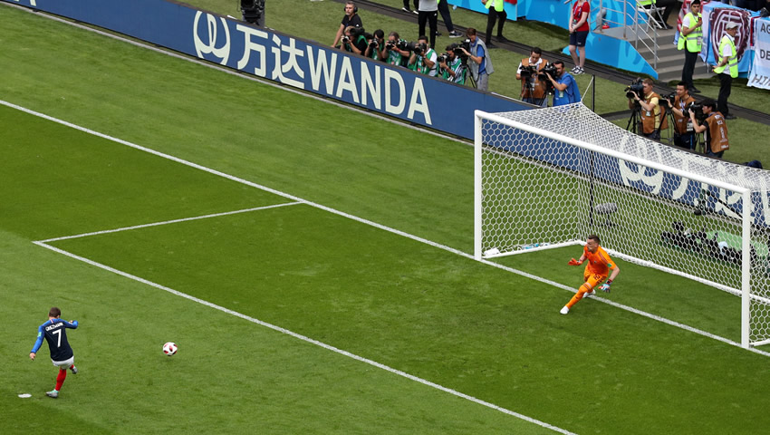 Francia gana y elimina a Argentina de Rusia 2018