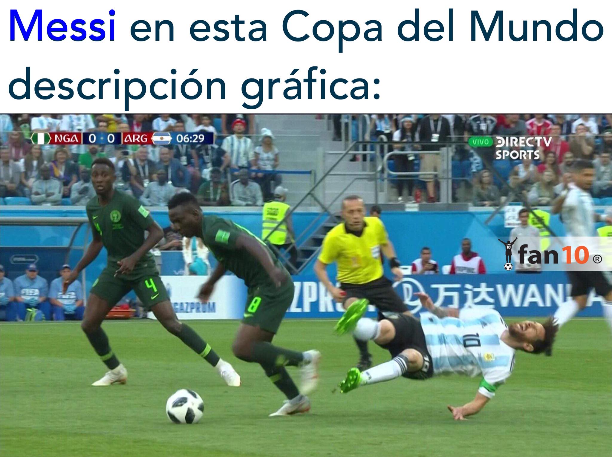 Los memes del Francia vs. Argentina en Rusia 2018