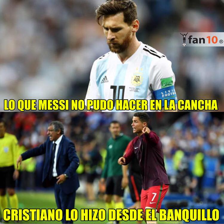 Los memes del Francia vs. Argentina en Rusia 2018