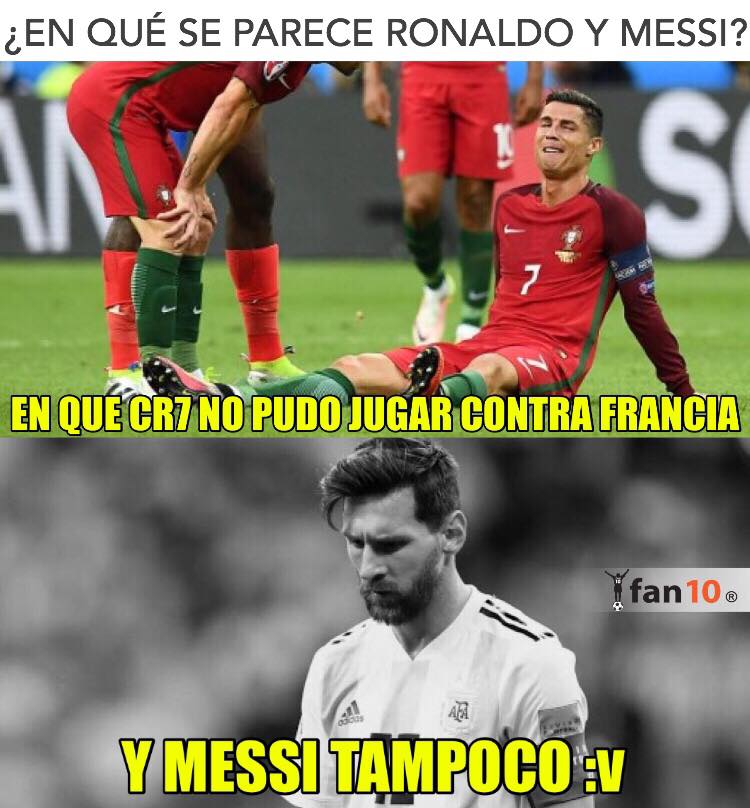 Los memes del Francia vs. Argentina en Rusia 2018