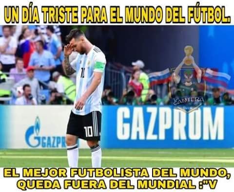 Los memes del Francia vs. Argentina en Rusia 2018