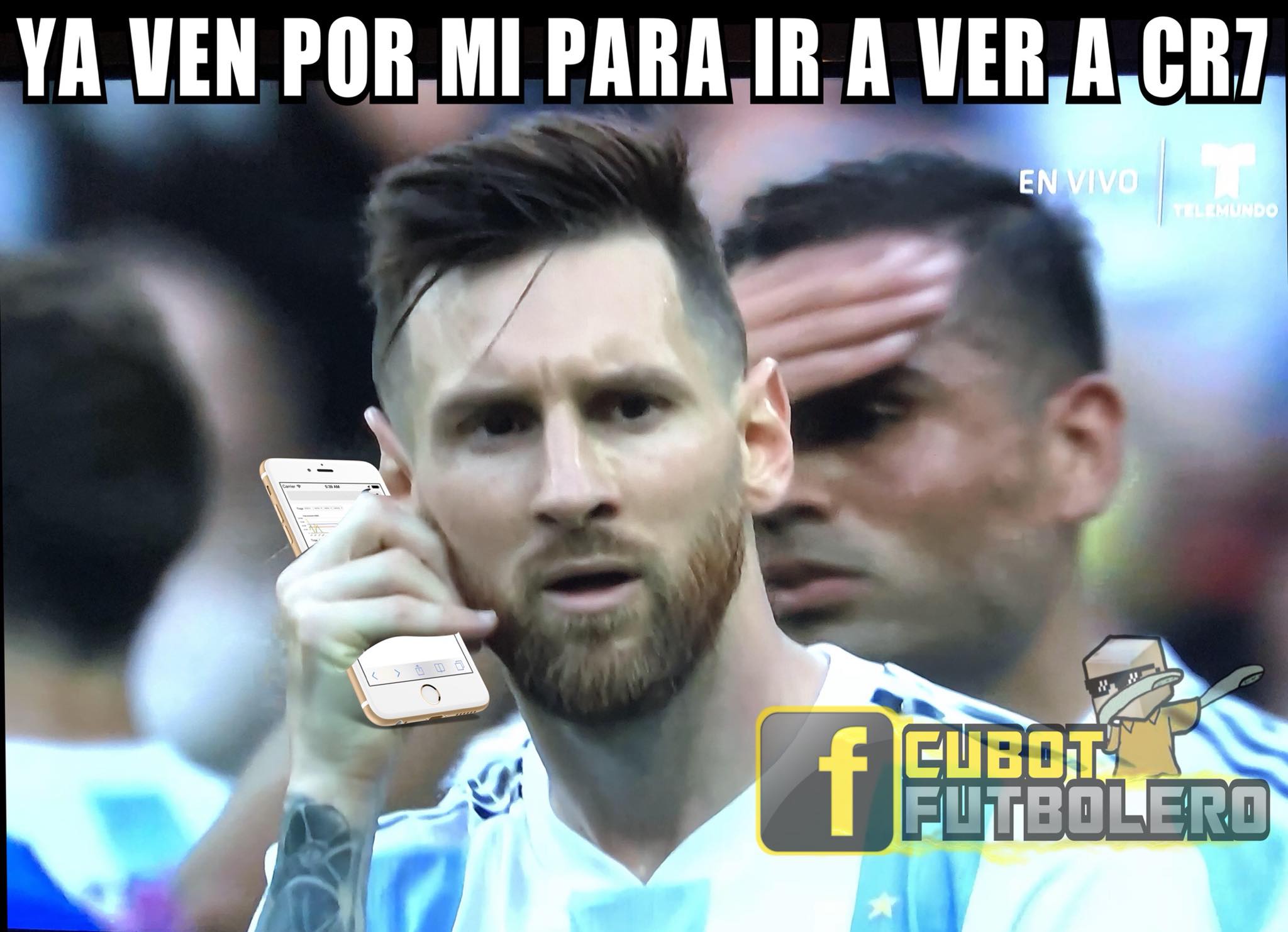 Los memes del Francia vs. Argentina en Rusia 2018