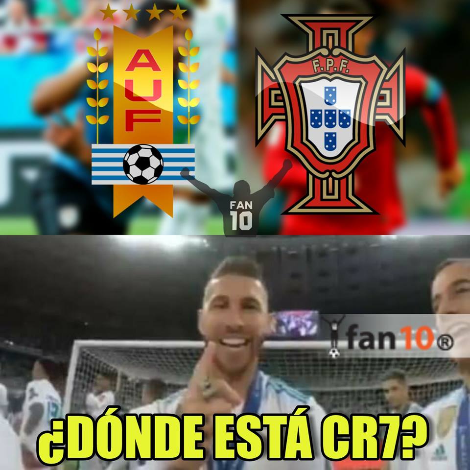 Los memes del Uruguay vs. Portugal en Octavos