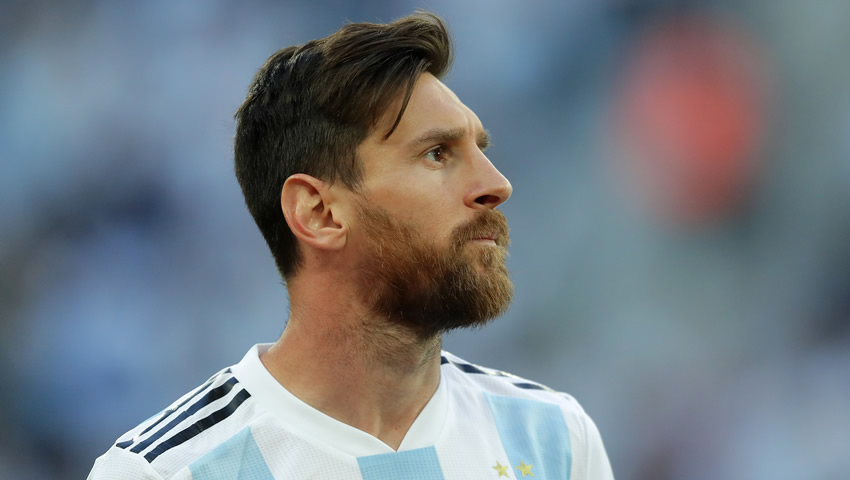 Todo el peso del ataque recaerá sobre Lionel Messi