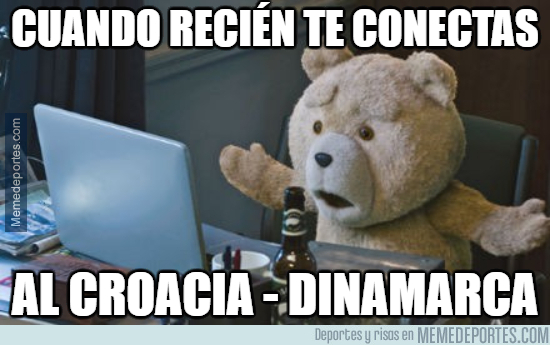 Los memes del España vs. Rusia y del Croacia vs. Dinamarca