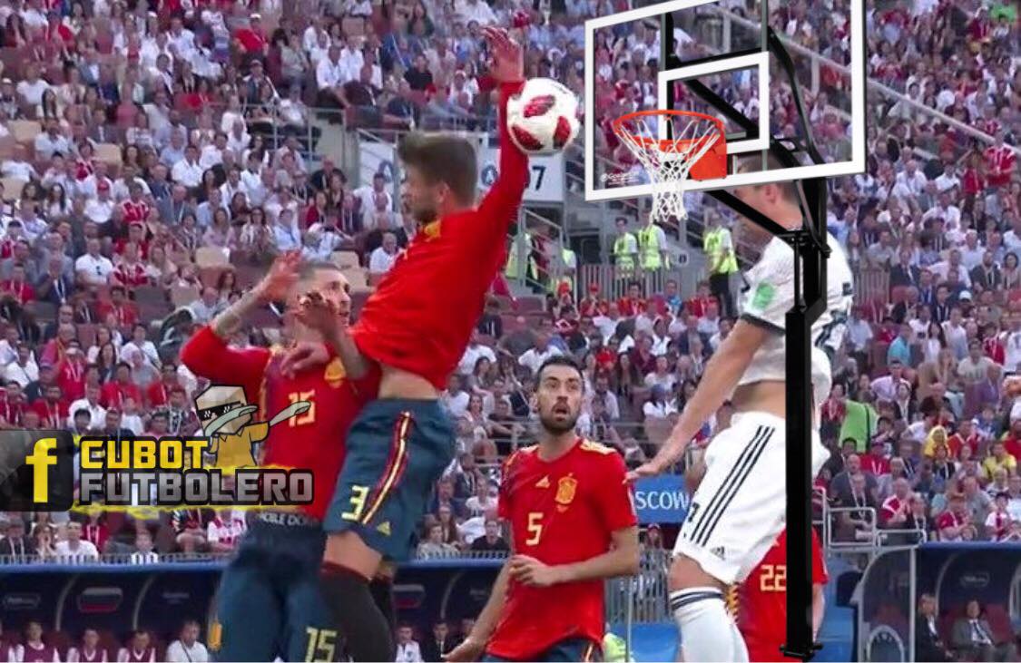 Los memes del España vs. Rusia y del Croacia vs. Dinamarca