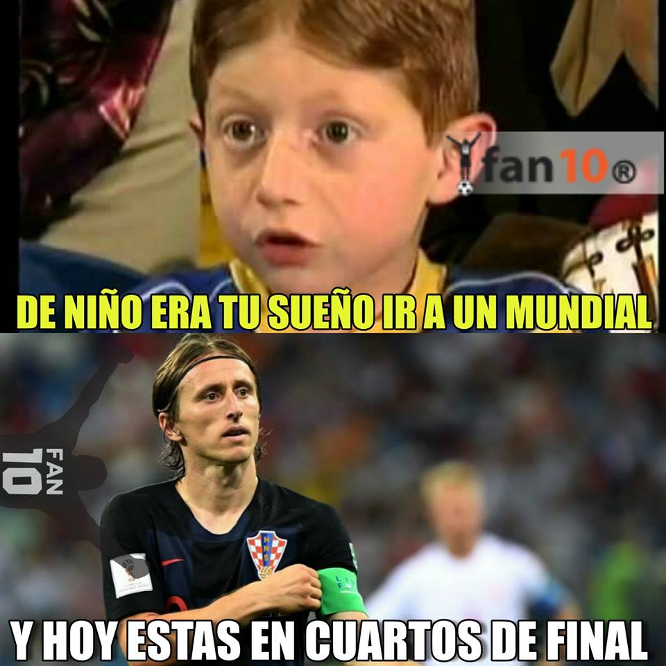 Los memes del España vs. Rusia y del Croacia vs. Dinamarca