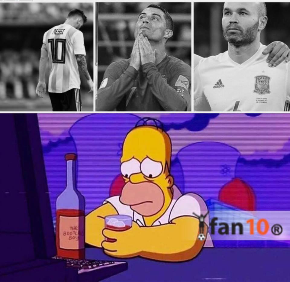 Los memes del España vs. Rusia y del Croacia vs. Dinamarca