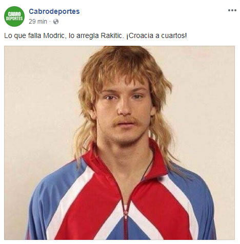 Los memes del España vs. Rusia y del Croacia vs. Dinamarca