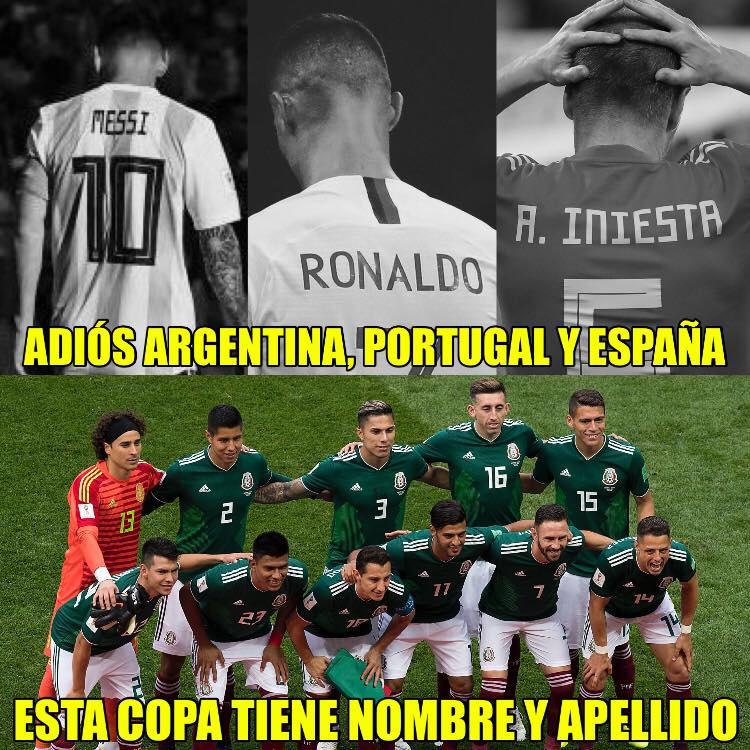 Los memes del España vs. Rusia y del Croacia vs. Dinamarca