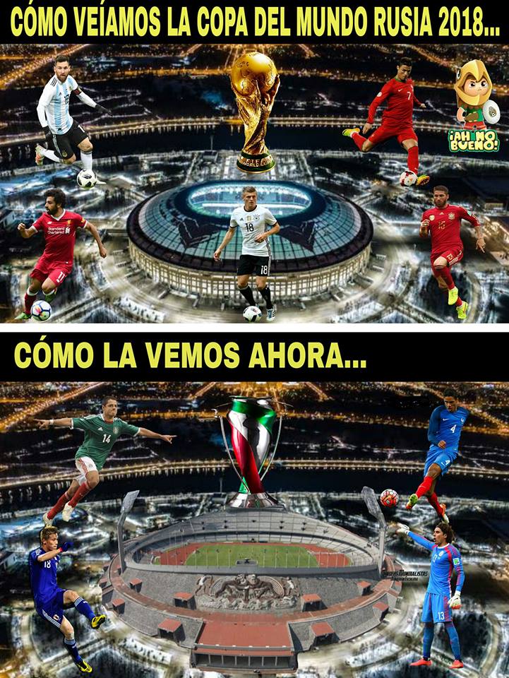 Los memes del España vs. Rusia y del Croacia vs. Dinamarca