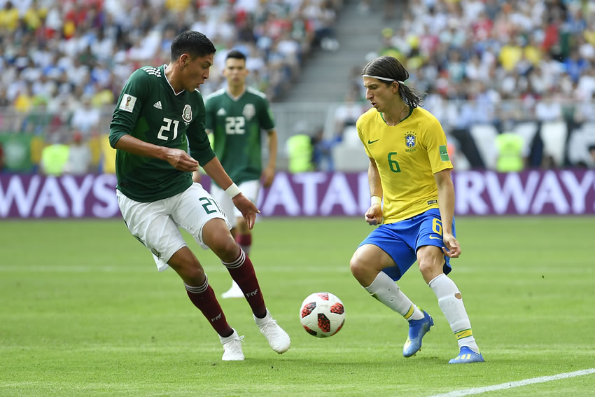 Las mejores jugadas del Brasil vs México