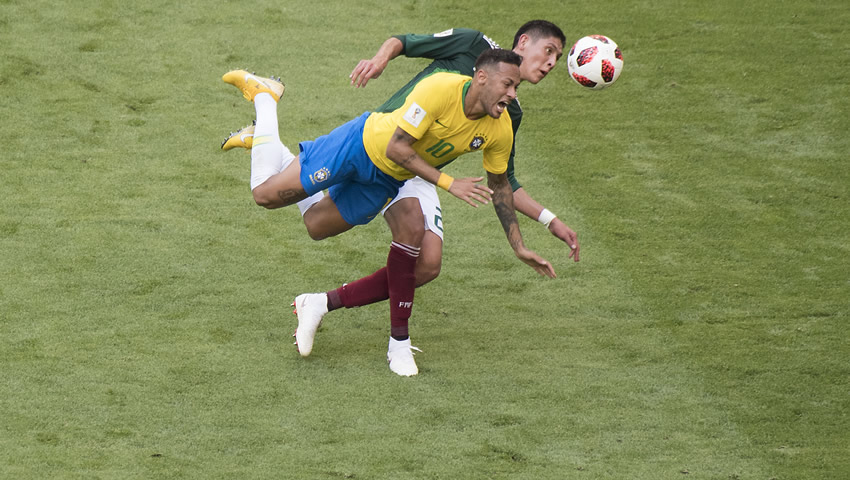 Las mejores jugadas del Brasil vs México