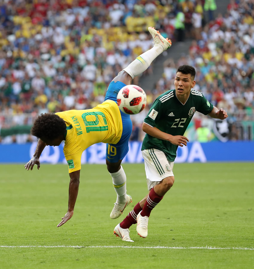 Las mejores jugadas del Brasil vs México