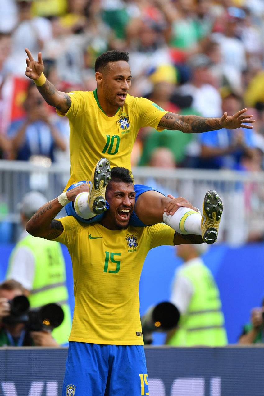 Las mejores jugadas del Brasil vs México