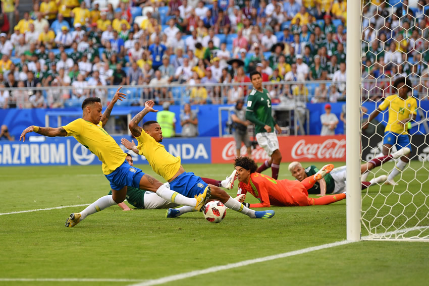 Las mejores jugadas del Brasil vs México