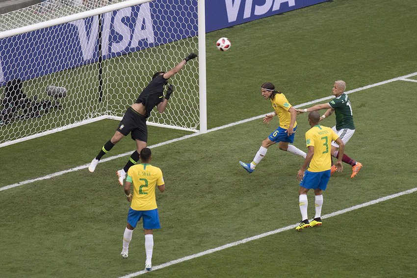 Las mejores jugadas del Brasil vs México