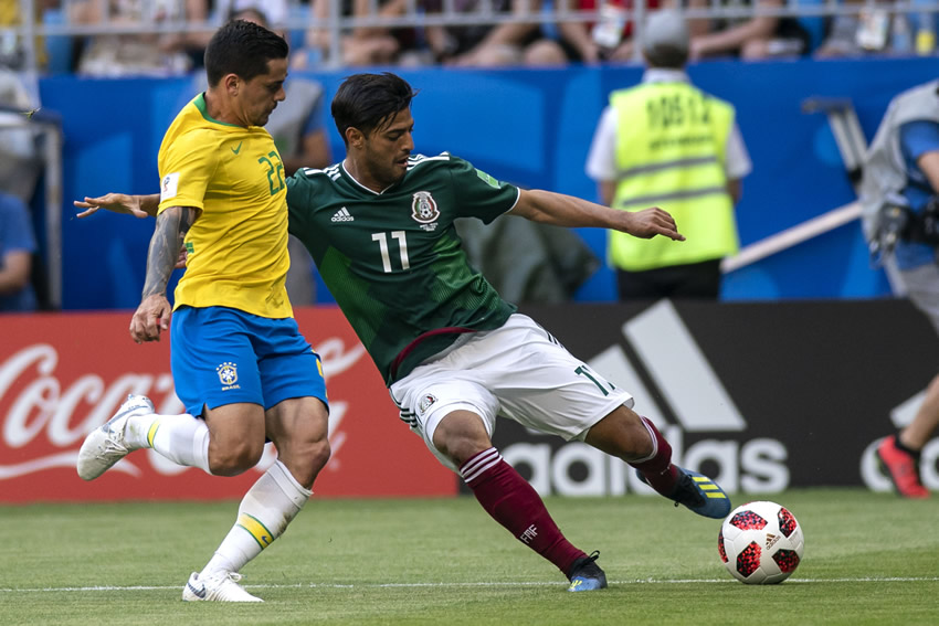 Las mejores jugadas del Brasil vs México