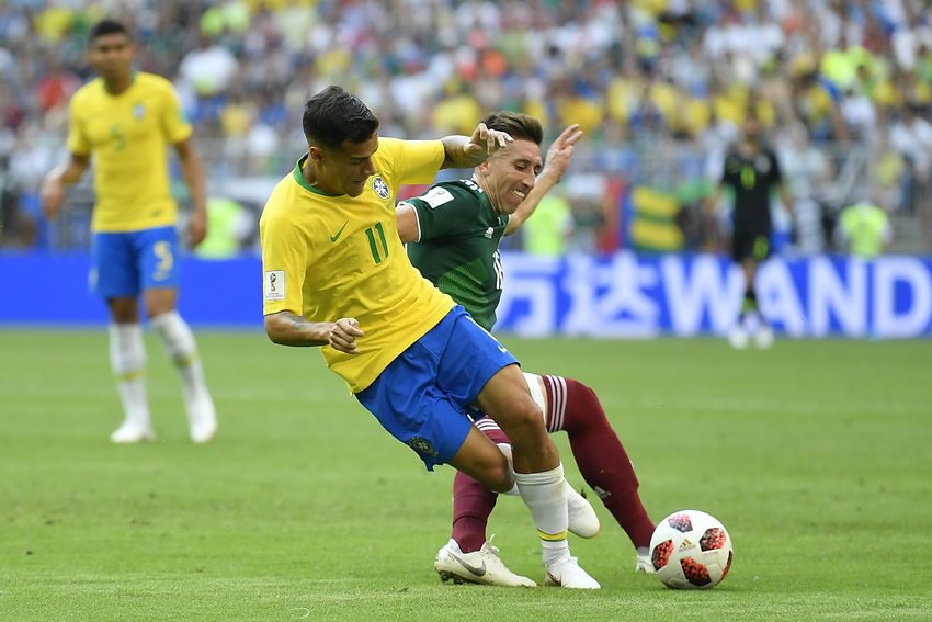 Las mejores jugadas del Brasil vs México