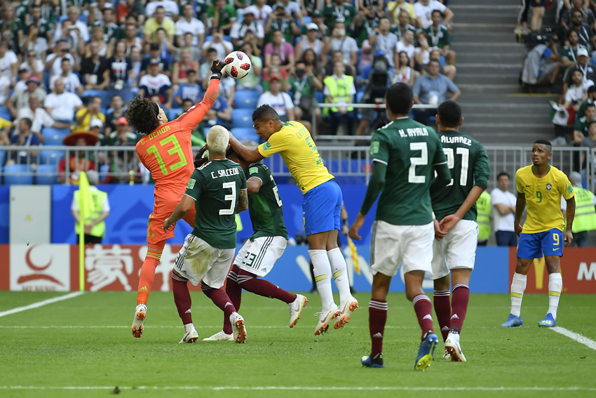 Las mejores jugadas del Brasil vs México