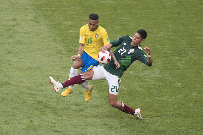 Las mejores jugadas del Brasil vs México