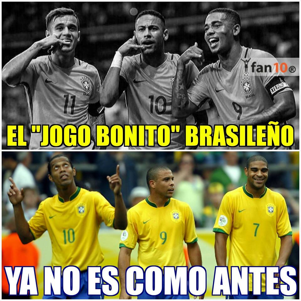 Memes del Brasil vs. Bélgica de Cuartos de Final