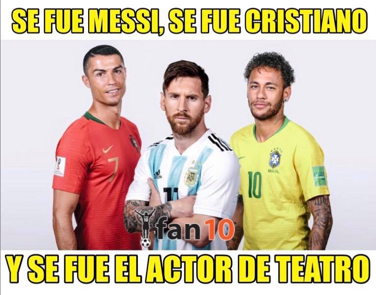 Memes del Brasil vs. Bélgica de Cuartos de Final